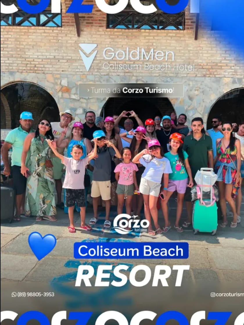 Registro real de viagem de clientes da Corzo Turismo
