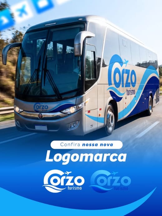 Imagem conceito da campanha da Corzo Turismo